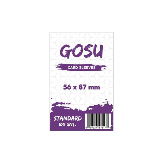 FUNDA GOSU 56 X 87 MM STANDARD USA (100 ST.)