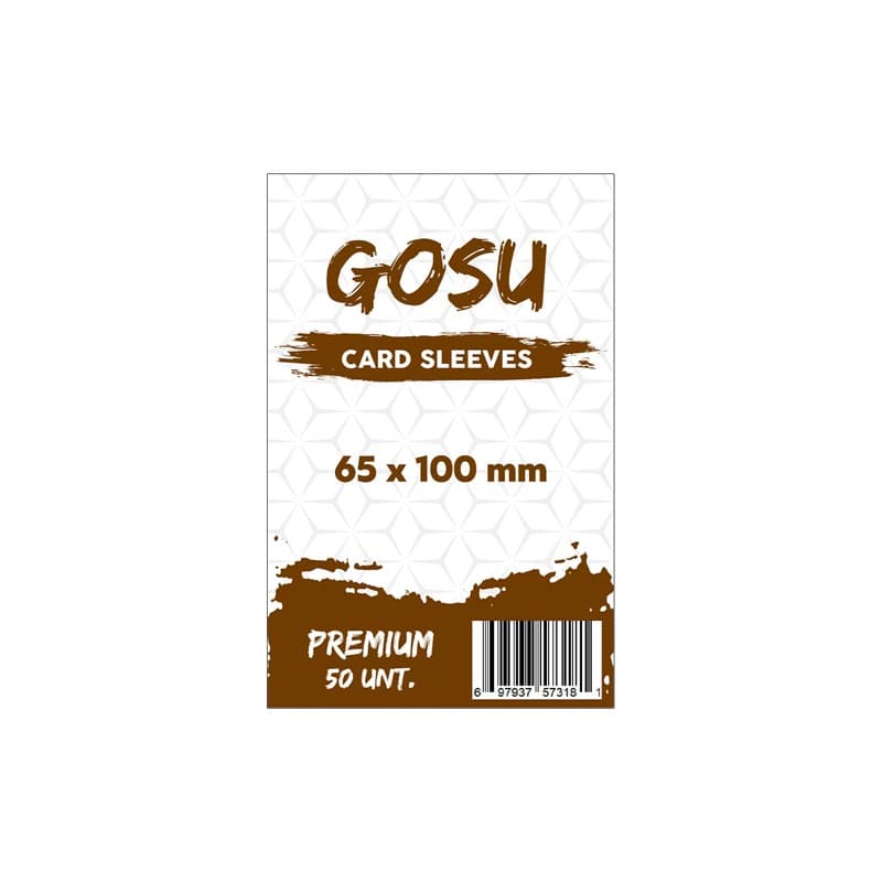 FUNDA GOSU 65 X 100 MM (50 PR.)