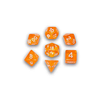 SET DE DADOS GOSU: 7-DICE TRANSLUCENT