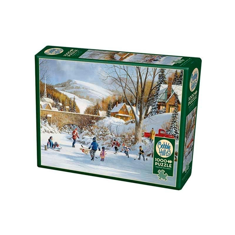 HOCKEY ON FROZEN LAKE 1000PCS