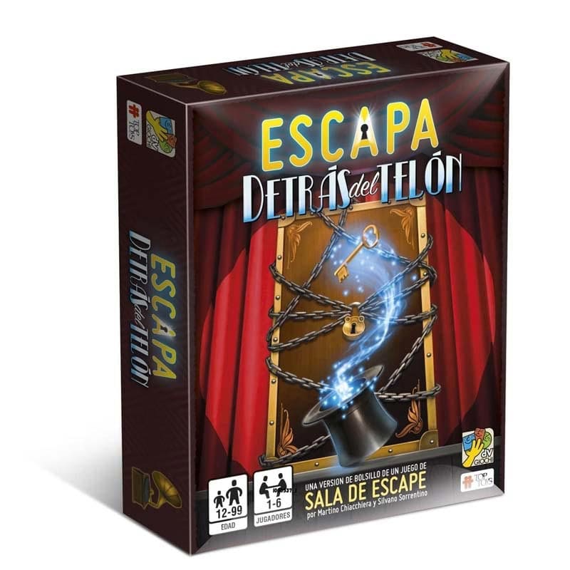 ¡ESCAPA! DETRAS DEL TELON