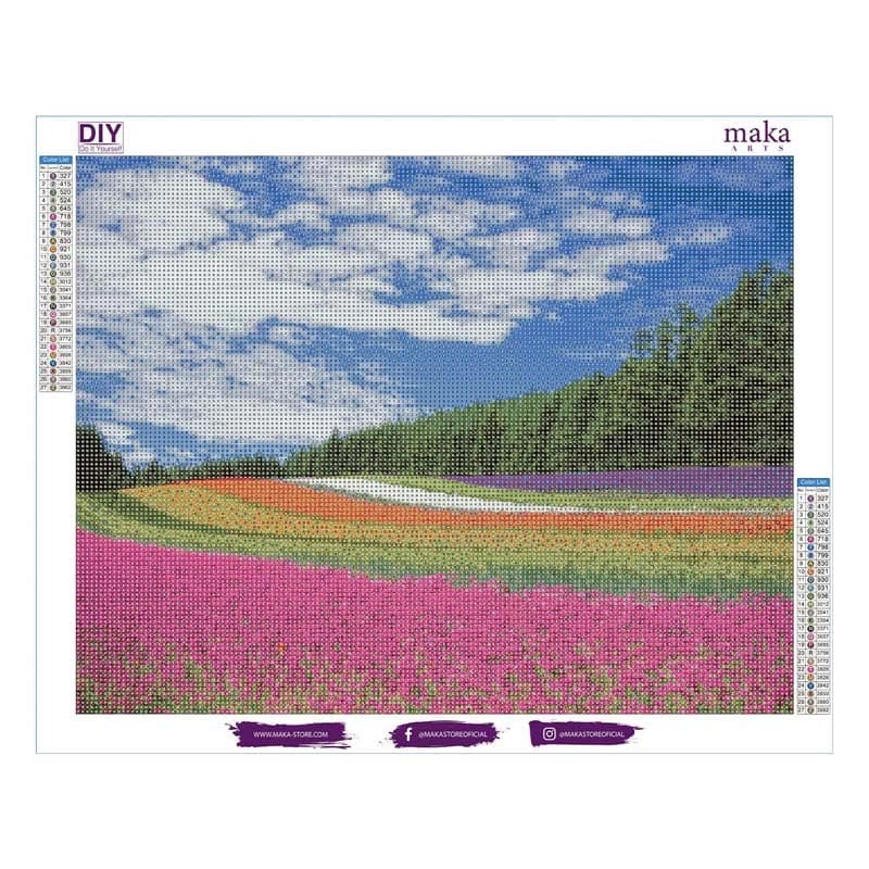 [DP] ROSES FIELD 40X50 CM