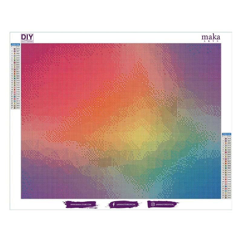 [DP] GRADIENT 40X50 CM